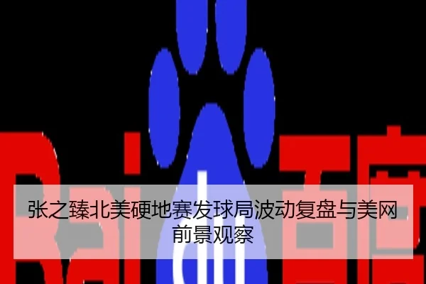 张之臻北美硬地赛发球局波动复盘与美网前景观察